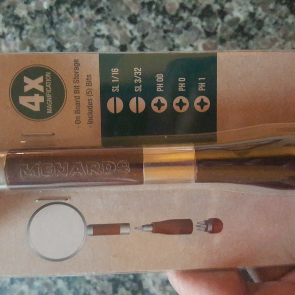 Menards Other Menards Magnifier Screwdriver Set 4x Magnification W